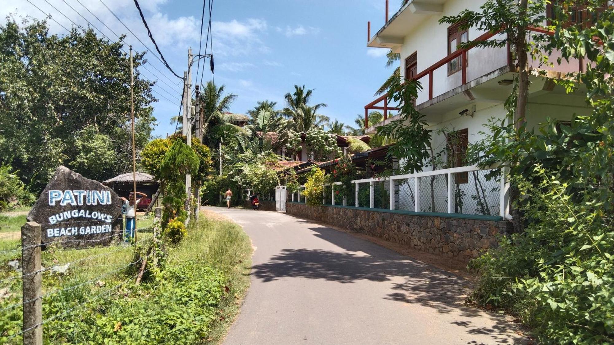 Patini Bungalows - Beach Garden Tangalle Kültér fotó